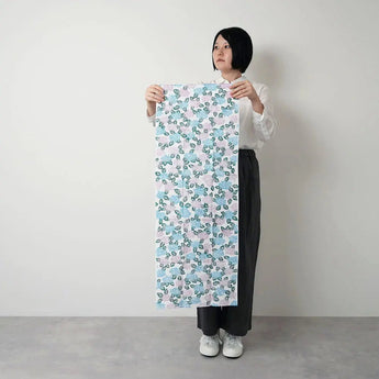 手巾 | 紫陽花 | 絲綢100% | 梨園染 注染 | 戸田屋商店 戸田屋商店（梨園染）