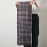 手ぬぐい | 斜市松柄 黒 | 綿100% | 梨園染 注染 匠の技シリーズ | 戸田屋商店 戸田屋商店（梨園染）