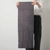 手袋 | 斜市松 黑 | 絲綿100% | 梨園染 染色 匠的技術系列 | 戶田屋商店 戶田屋商店（梨園染）