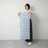 手縫 | 十三格子 | 絲100% | 梨園染 注染 | 戶田屋商店 戶田屋商店（梨園染）