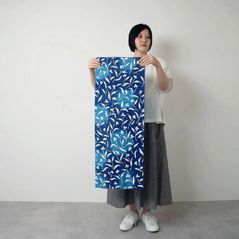 手ぬぐい｜綿100%｜コットン｜注染｜露草ちらし かまわぬ かまわぬ