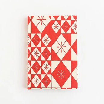 ノート 色鉛筆 赤 / 青 | 千代紙 筆記帳 | 這原(はいばら) 這原