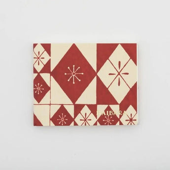 蛇腹筆記本 | 色紙夾 紅 / 青 | 和紙 筆記用紙 | 廣原(はいばら) 廣原