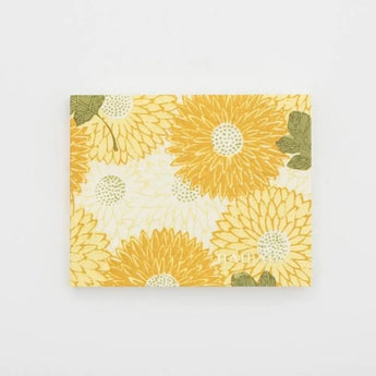 蛇腹記事本 | 重陽桿 赤 / 黃 | 和紙記事用紙 | 灰原(はいばら) 灰原