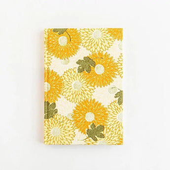 諾特 重陽桿 赤色 / 黃色 | 日本製 花桿 千代紙 筆記帳 | 俳原(はいばら) 俳原