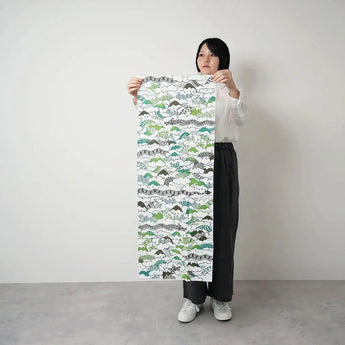 手ぬぐい | 龍の山遊び柄 | 綿100% | 梨園染 注染 | 戸田屋商店 戸田屋商店（梨園染）