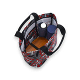 トートバッグ（横型）｜南天柄｜手染め生地 帆布 綿100% コットン バッグ 日本製｜京都職人仕上げ 【 Fuwa Market オリジナル 】 Fuwa Market