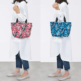 トートバッグ（横型）｜南天柄｜手染め生地 帆布 綿100% コットン バッグ 日本製｜京都職人仕上げ 【 Fuwa Market オリジナル 】 Fuwa Market