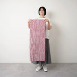 よろけ縞 赤｜かまわぬ｜手ぬぐい かまわぬ