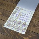 よつめ染布舫カレンダー2026｜日本的四季與日常自然描繪的一年｜よつめ染布舫 よつめ染布舫