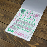 よつめ染布舫カレンダー2026｜日本的四季與日常自然描繪的一年｜よつめ染布舫 よつめ染布舫