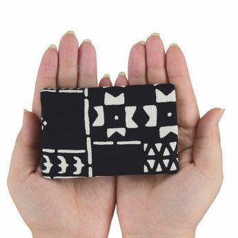 よつめ染布舎 名刺入れ  民布 青黛 紺  ネイビー 