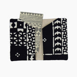 鬥染布帆 名刺放入 民布 青碧 緋 內襯