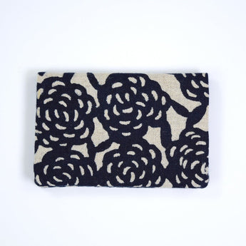 好染布旗 名刺入 卡套 無量花 青碧 緋 紐比