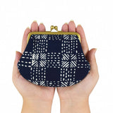 八寸染布 舌頭 SASHIKO 青藍