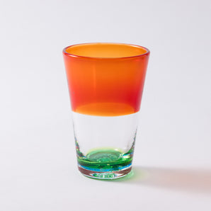 Beer Glass - Aftermath Sunset | Ryukyu Glass Tumbler | Okinawa RYUKYU GLASS WORKS Umikaze
