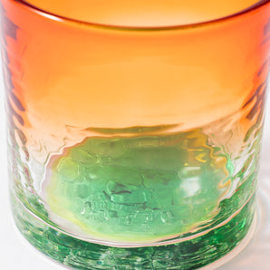 Beer Glass - Aftermath Sunset | Ryukyu Glass Tumbler | Okinawa RYUKYU GLASS WORKS Umikaze