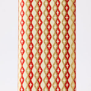 Yuzen Washi pen case & pen set R-2, No2, Japanese Pattern SHOGADO