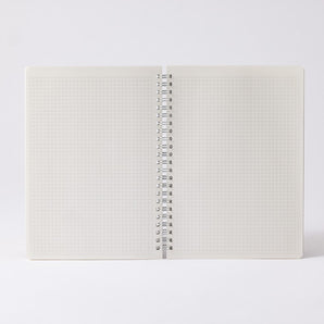 YUZEN PAPER RING NOTEBOOK A5 SIZE GARDEN3 JAPANESE PATTERN SHOGADO