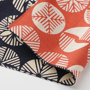 Musubi｜100cm, Isago design, double-sided, pine, iron / red