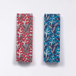 Pen Case｜Nanten Pattern｜Hand-dyed Washi writing brush box Made in Japan｜Fuwa Market Original