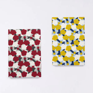 HAND-DYED JAPANESE PAPER, LARGE SIZE (B6), BELLOWS STYLE, MADE IN JAPAN.