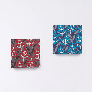 Notepad｜Nanten Pattern｜Hand-dyed Japanese paper block notepad Made in Japan｜Fuwa Market Original】Happy design series stationery