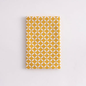 Tenugui Hand Towel｜100% Cotton｜Cotton｜Note-dyeing｜Shippo pattern yellow｜Kamawanu