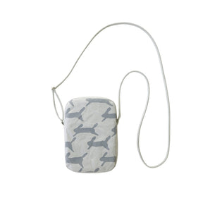 SIWA｜mina SIWA Square pochette run run run gray