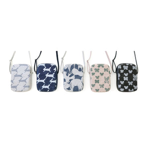 SIWA｜mina SIWA Square Pochette memoria Black